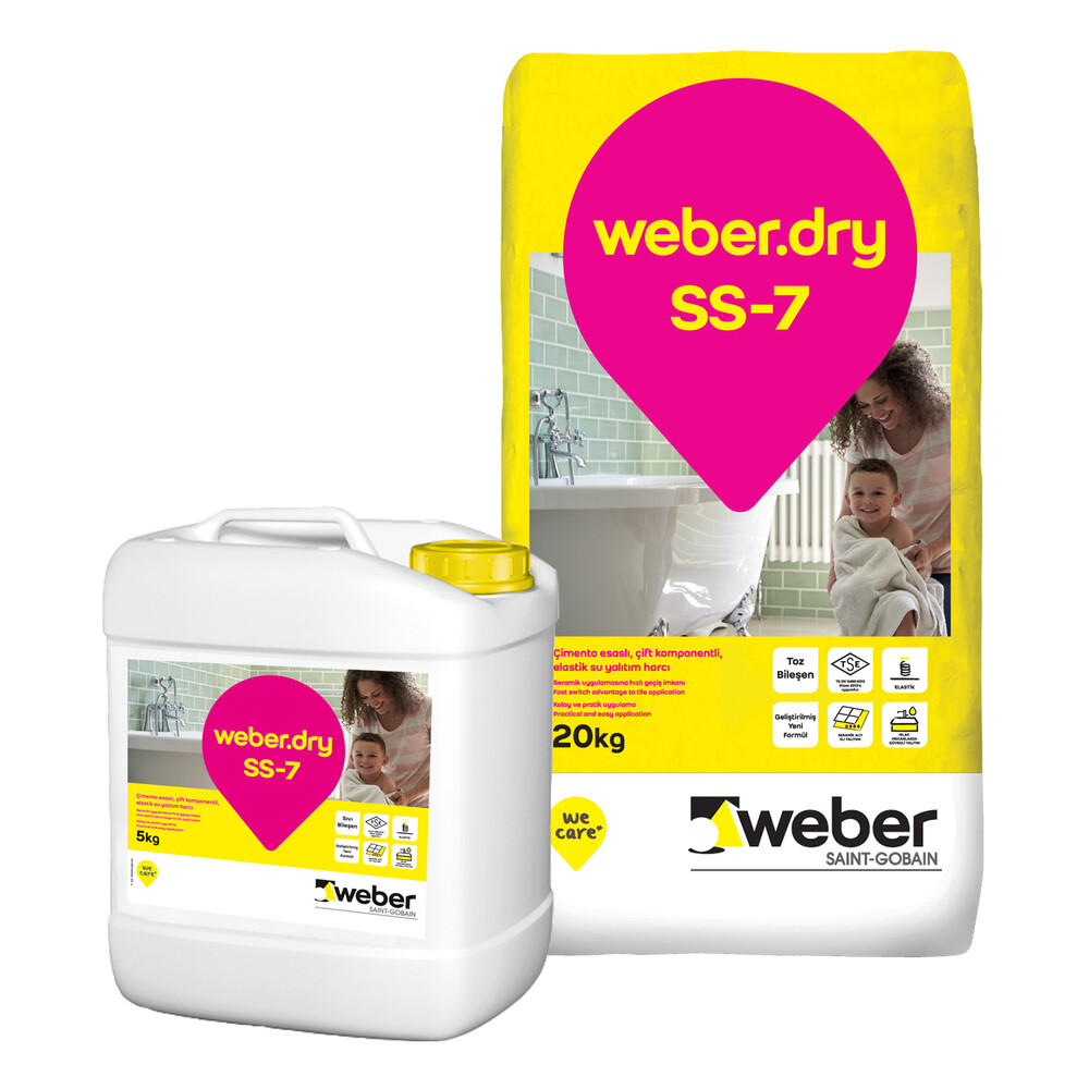 weber.dry SS-7 циментова хидроизолация под плочки weber.dry SS-7 циментова хидроизолация под плочки